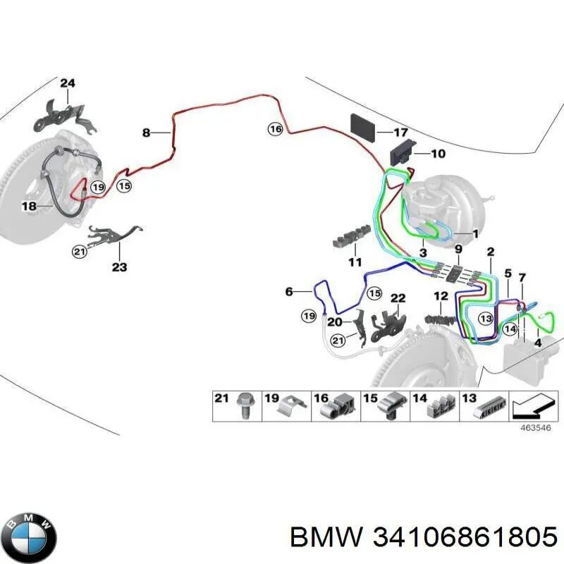  34106861805 BMW