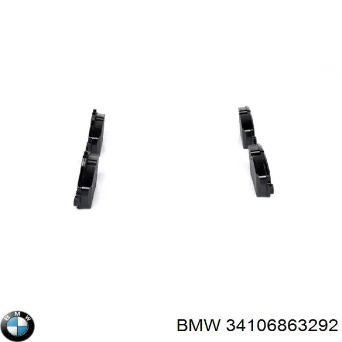Купити 34106863292 BMW Колодки гальмівні передні, дискові
