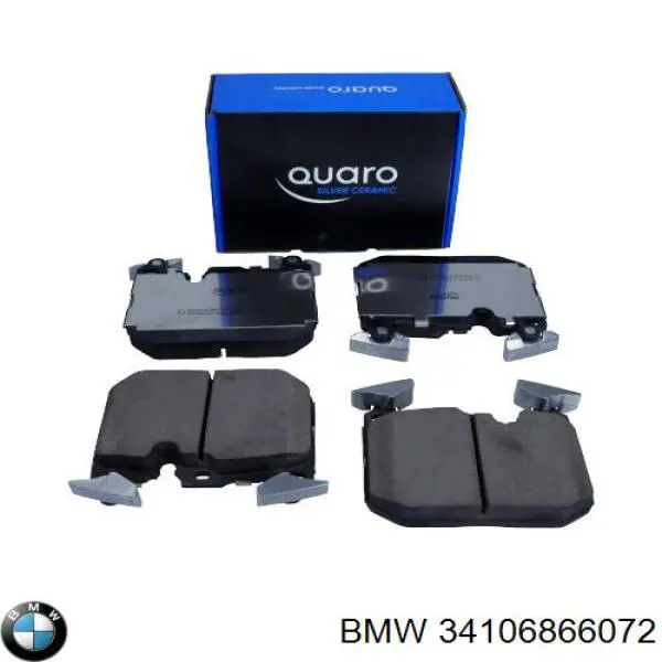 Купити 34106866072 BMW Колодки гальмівні передні, дискові