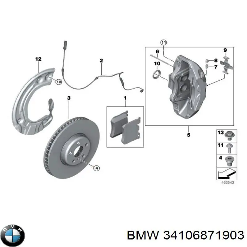  34106871903 BMW