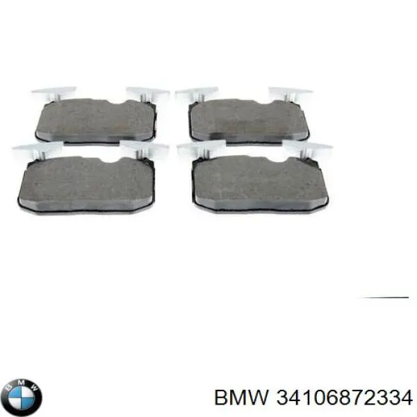 34106872334 BMW Передні гальмівні колодки