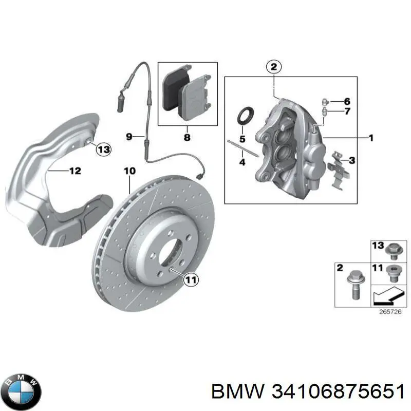 34106875651 BMW 