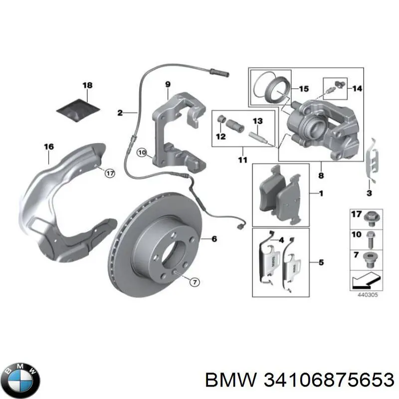  34106875653 BMW