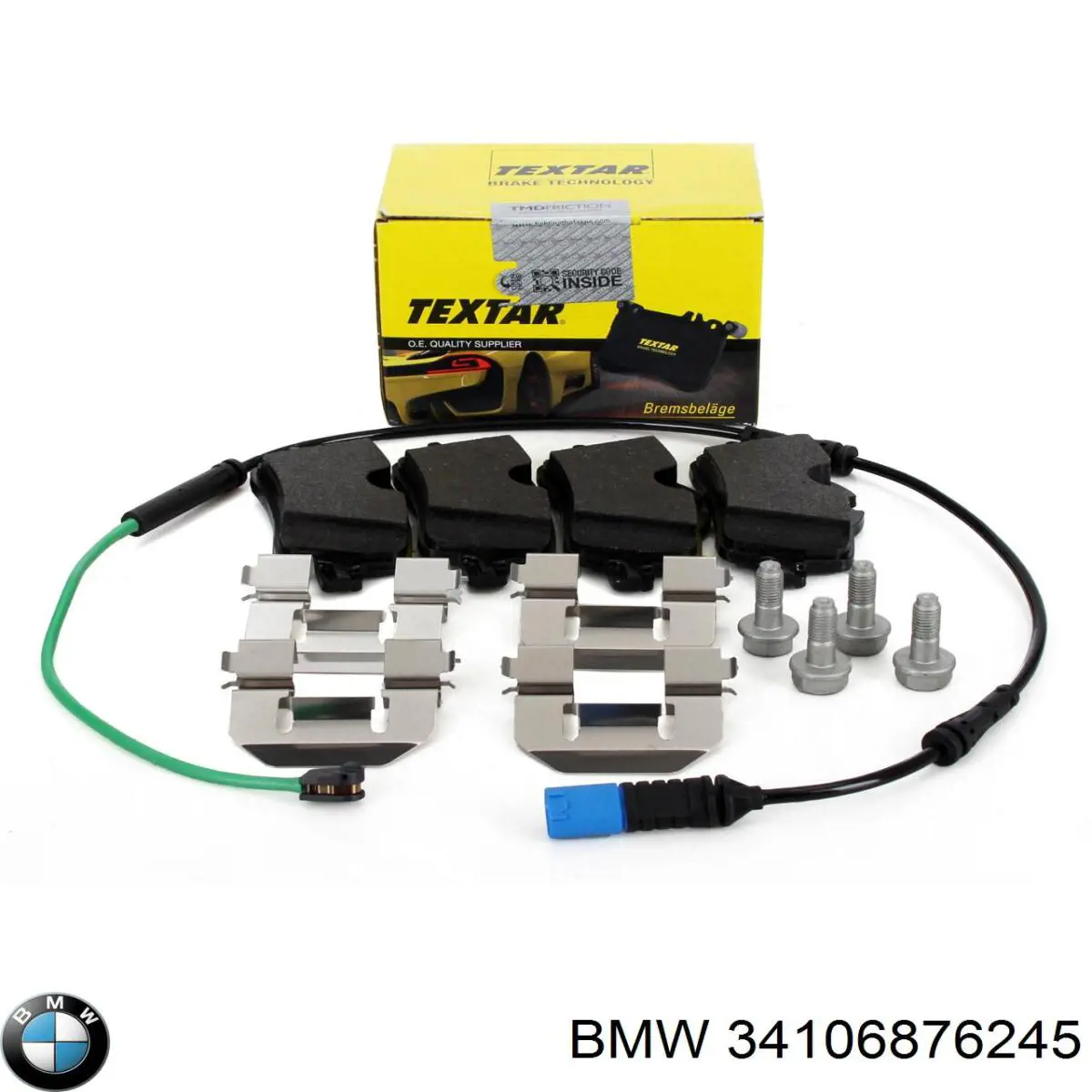 Гальмівні колодки BMW 34106876245 ціна, від 75.32 USD