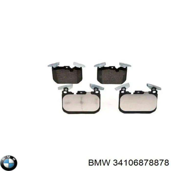 Передні тормозні колодки 34106878878 BMW