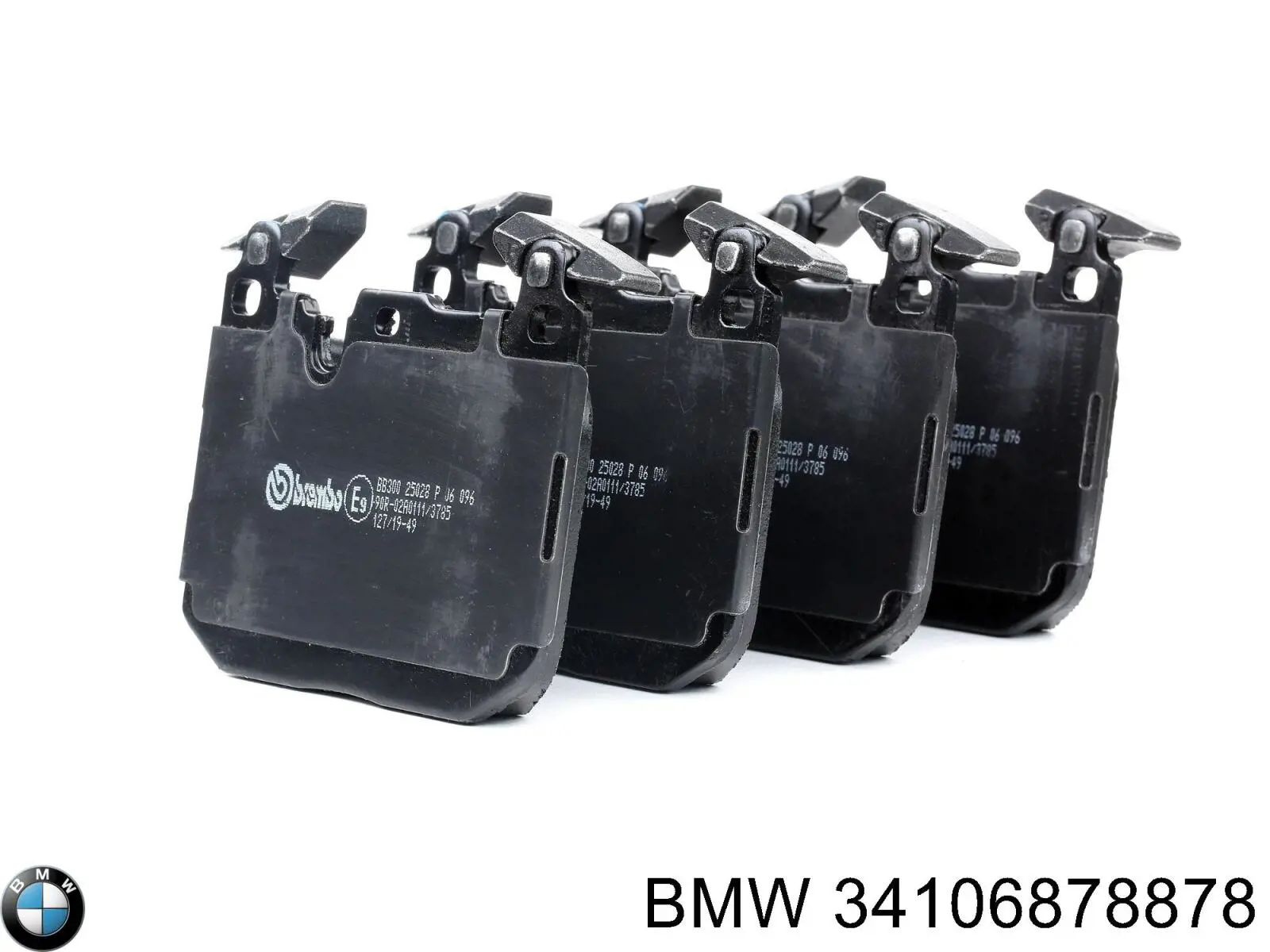Купити 34106878878 BMW Колодки гальмівні передні, дискові