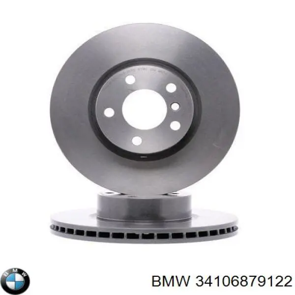 Диск переднього гальма BMW 34106879122 ціна, від 27.69 USD