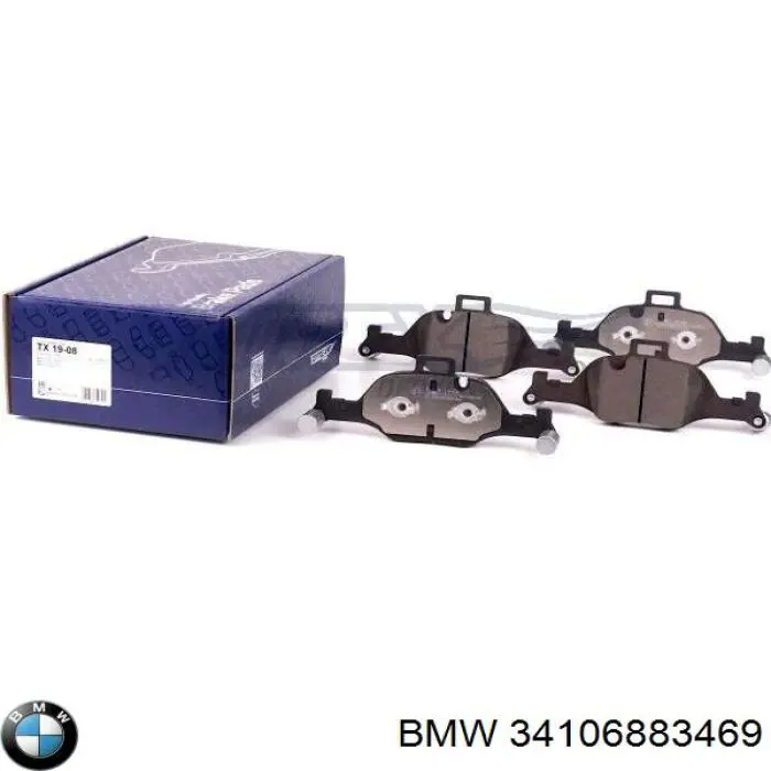 Купити 34106883469 BMW Колодки гальмівні передні, дискові