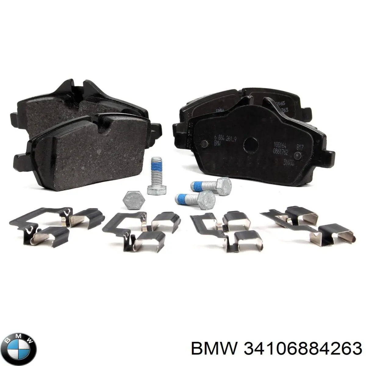 Купити 34106884263 BMW Колодки гальмівні передні, дискові