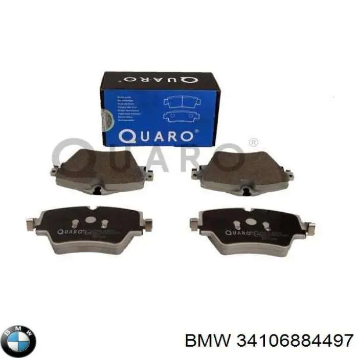 Купити 34106884497 BMW Колодки гальмівні передні, дискові
