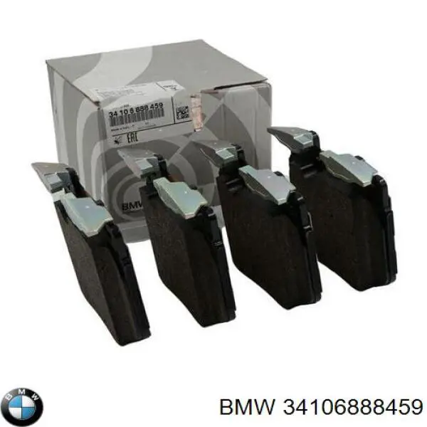 34106888459 BMW колодки гальмівні передні, дискові