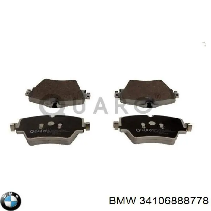 34106888778 BMW Передні гальмівні колодки