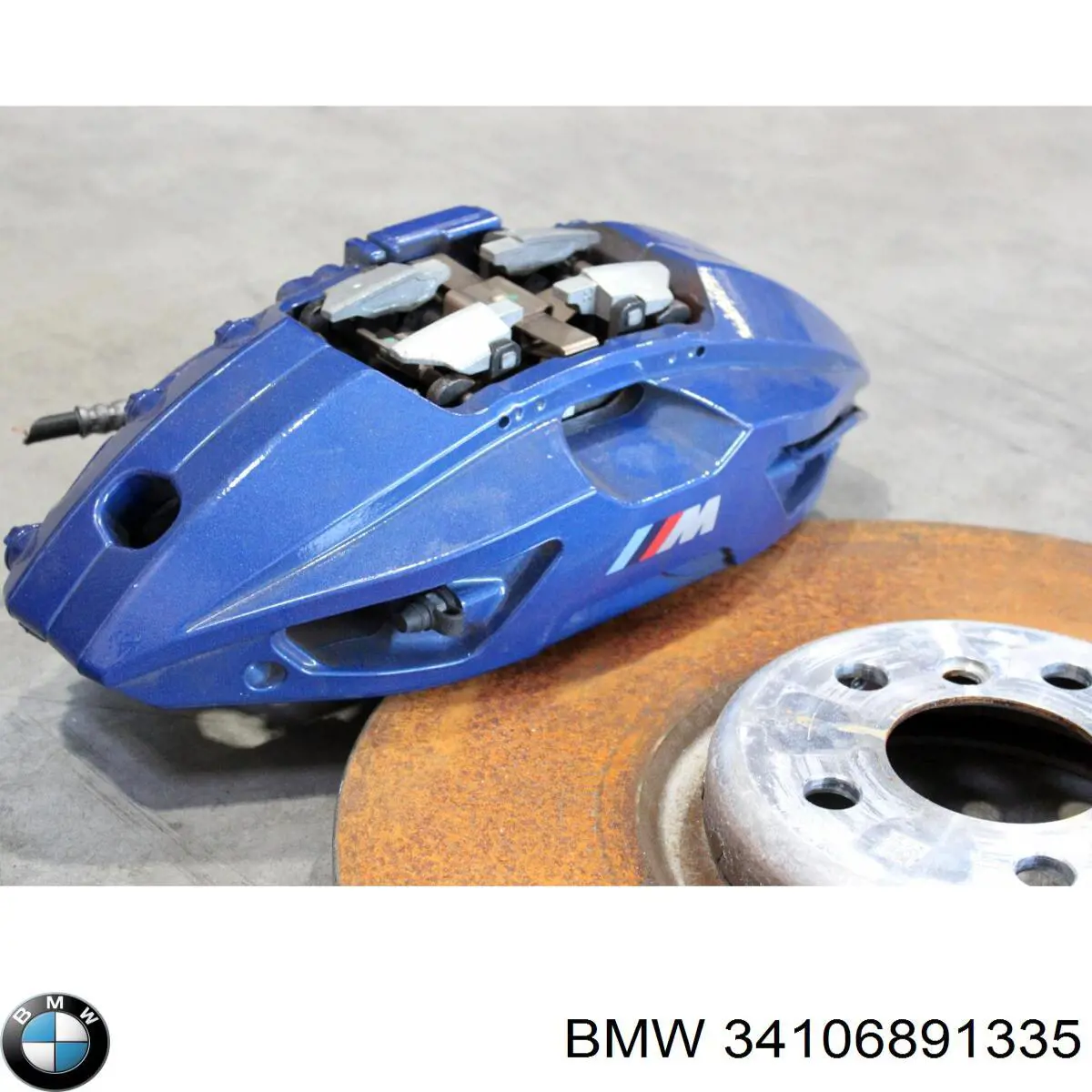 Супорт гальмівний передній лівий BMW 34106891335 ціна, від 1127.32 USD