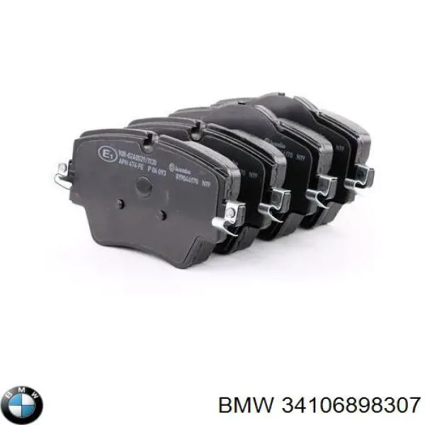 Купити 34106898307 BMW Колодки гальмівні передні, дискові