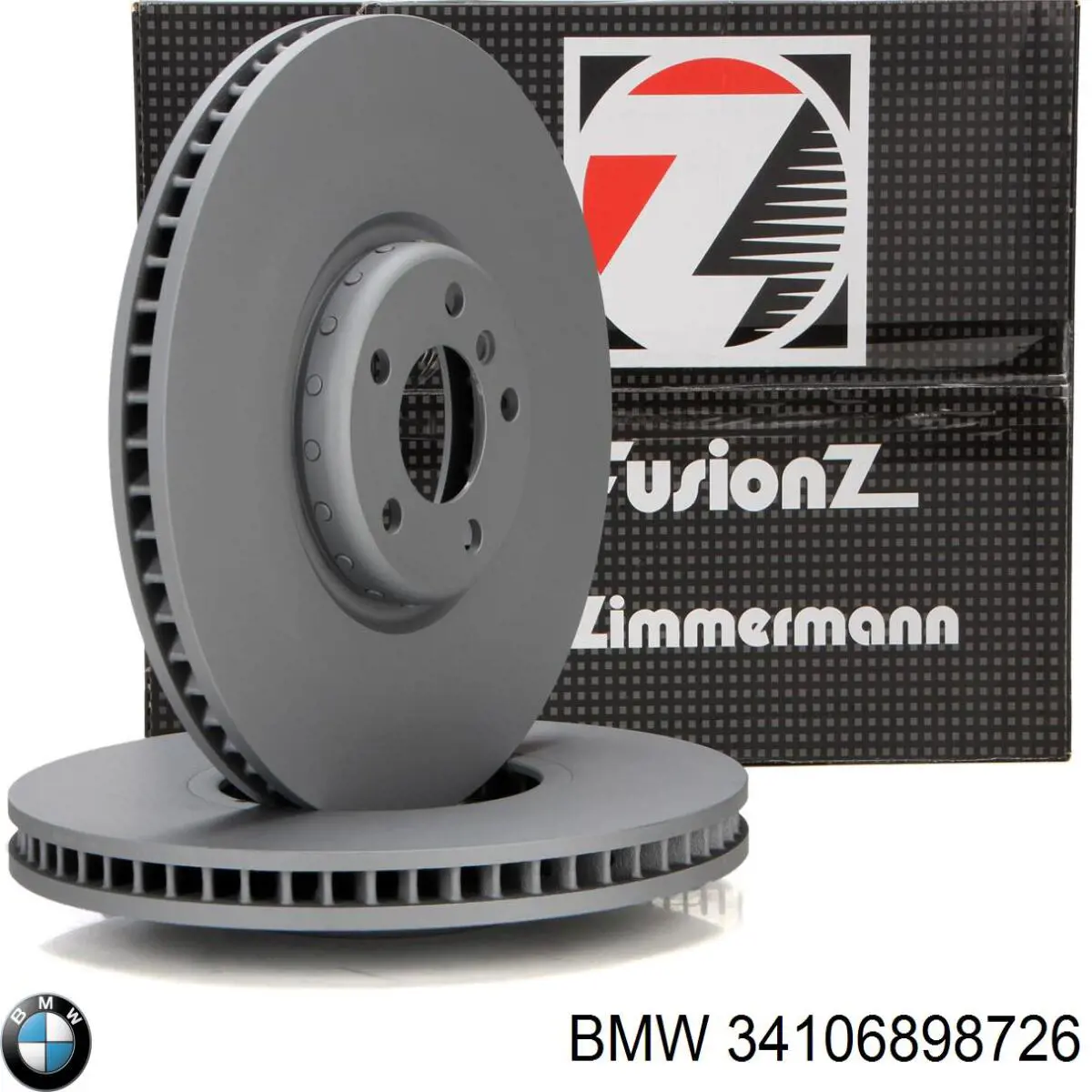 34106898726 BMW Гальмо дискове переднє