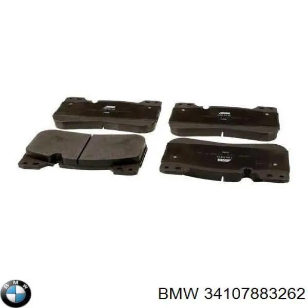 Гальмівні колодки BMW 34107883262 ціна, від 821.19 USD