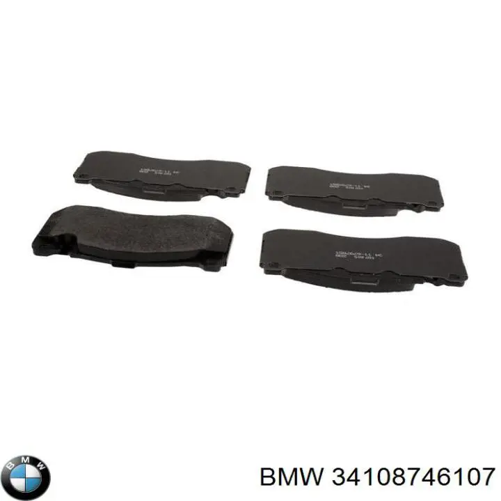 Гальмівні колодки BMW 34108746107 ціна, від 137.02 USD