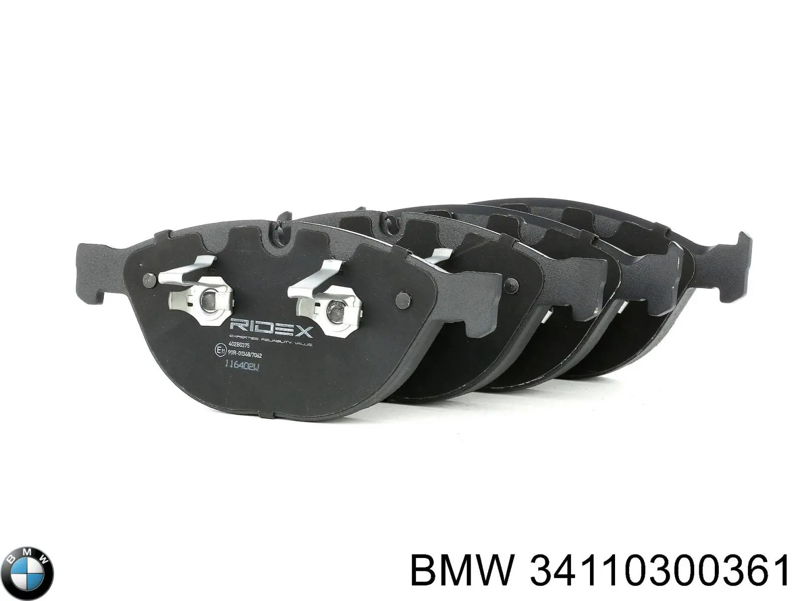 Тормозні колодки BMW 34110300361