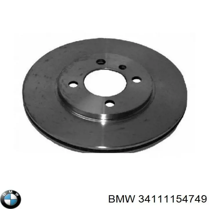 Диск переднього гальма BMW 34111154749 ціна, від 33.27 USD