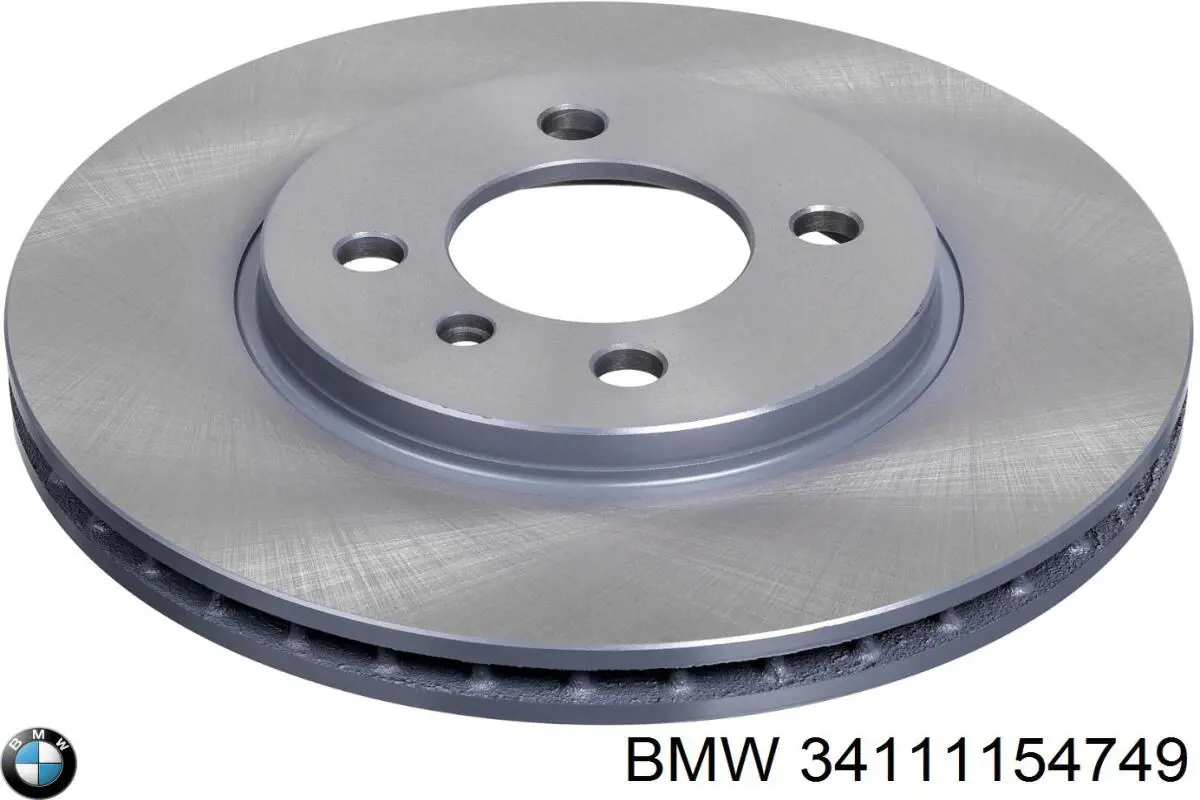 Гальмівні диски передні 34111154749 BMW