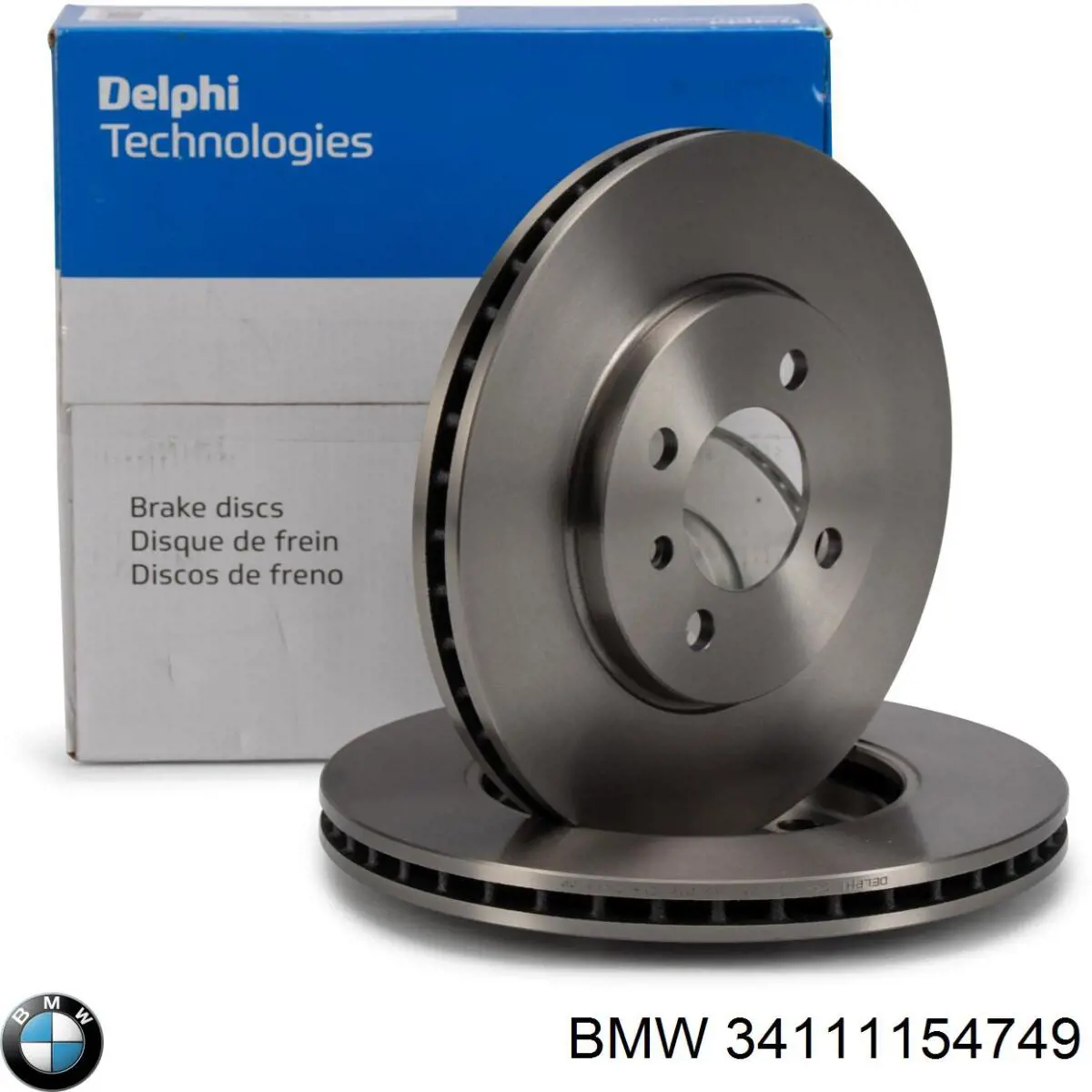 Диск гальмівний передній BMW 34111154749