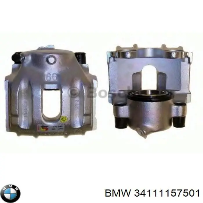 Супорт гальмівний передній лівий 34111157501 BMW