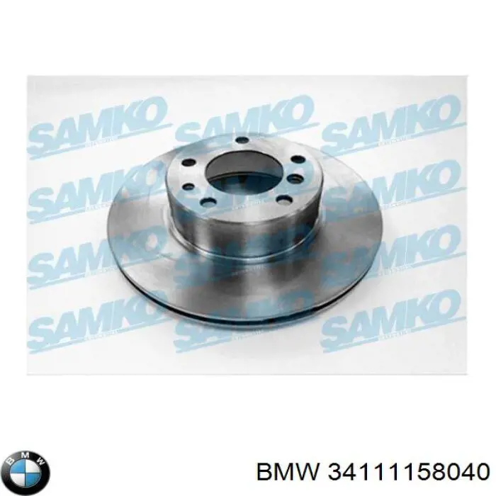 34111158040 BMW Гальмо дискове переднє