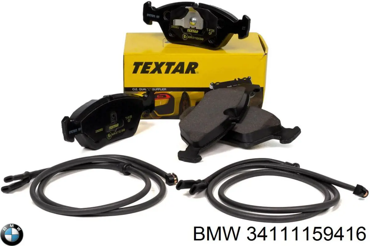 Передні тормозні колодки 34111159416 BMW