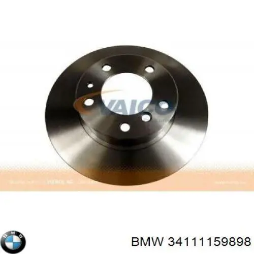 Диск гальмівний передній BMW 34111159898