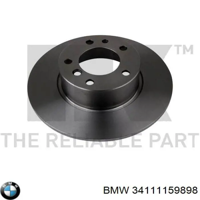Купити 34111159898 BMW Ротор гальмівний