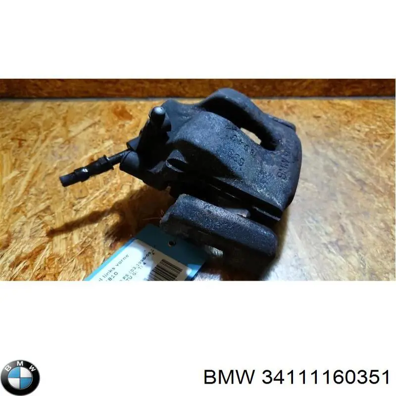 Супорт гальмівний передній лівий BMW 34111160351 ціна, від 31.66 USD