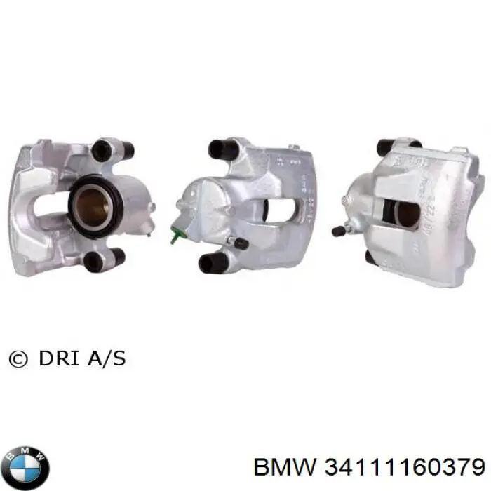 34111160379 BMW Супорт гальмівний, передній, лівий