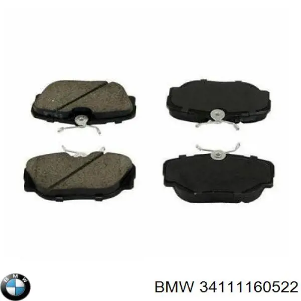 Гальмівні колодки BMW 34111160522 ціна, від 18.56 USD