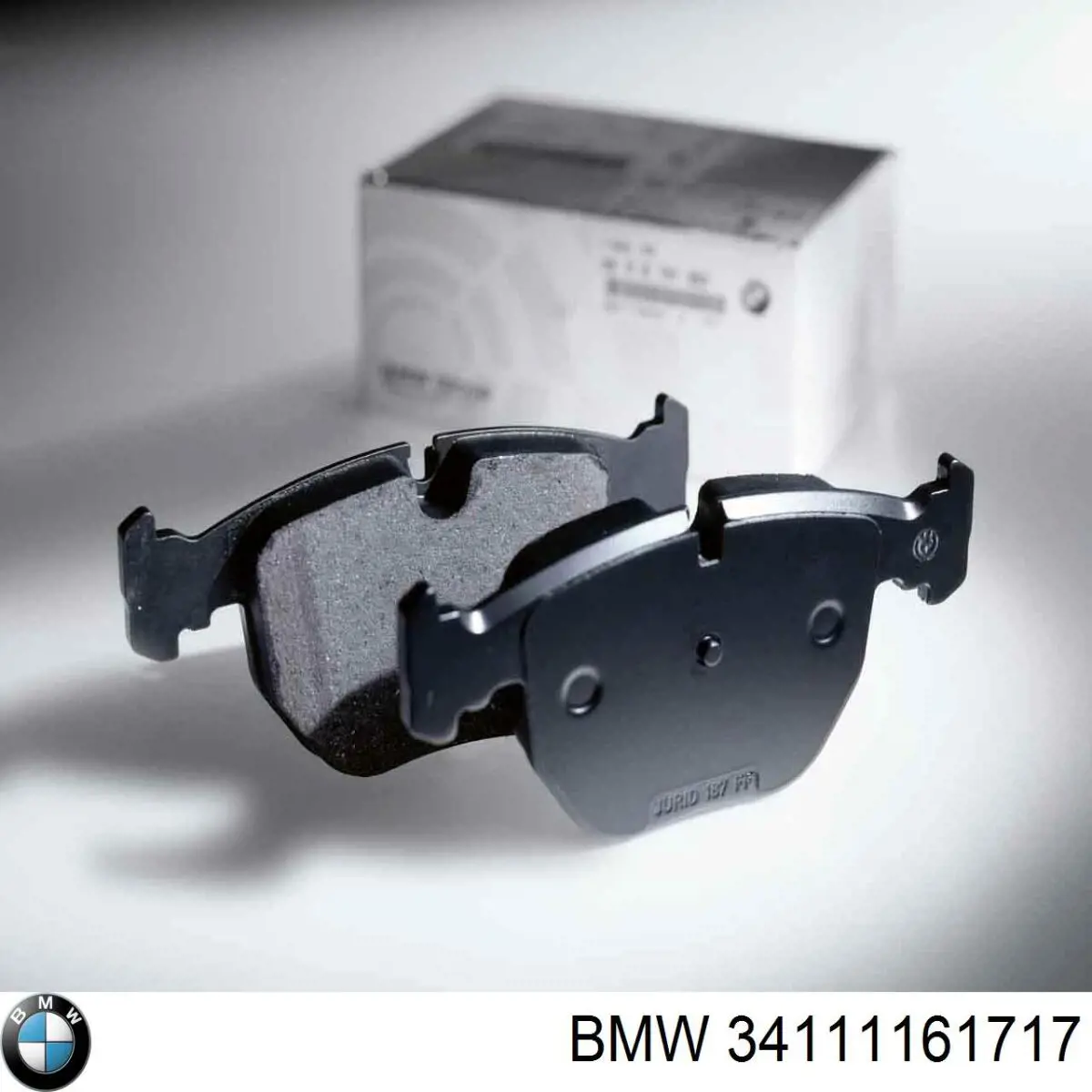 Колодки гальмівні передні, дискові 34111161717 BMW