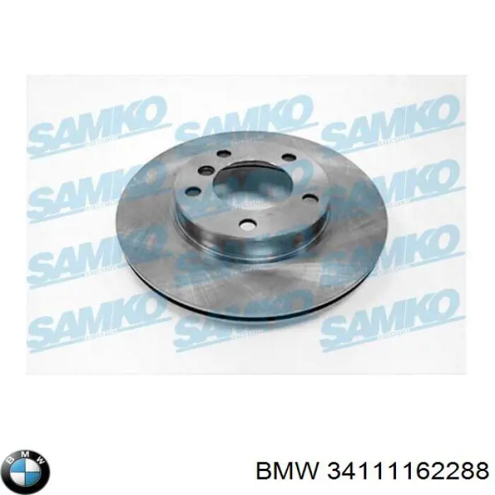 Гальмівні диски передні 34111162288 BMW