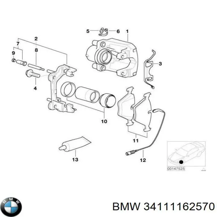  34111162570 BMW