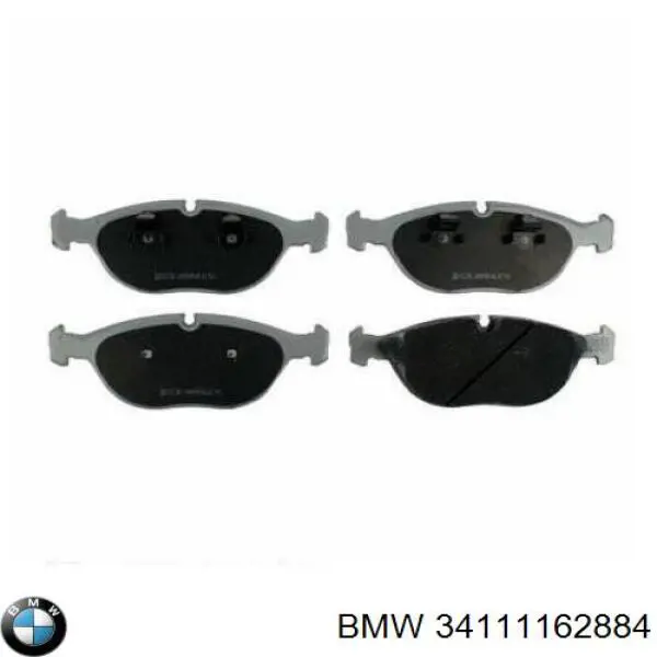 34111162884 BMW колодки гальмівні передні, дискові