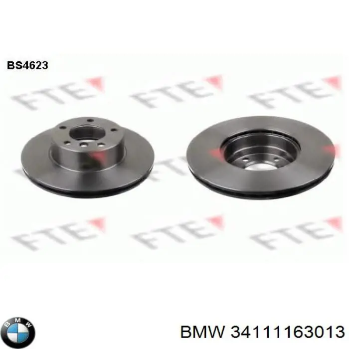 Купити 34111163013 BMW Ротор гальмівний