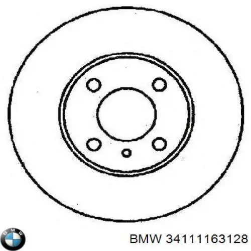 Купити 34111163128 BMW Ротор гальмівний