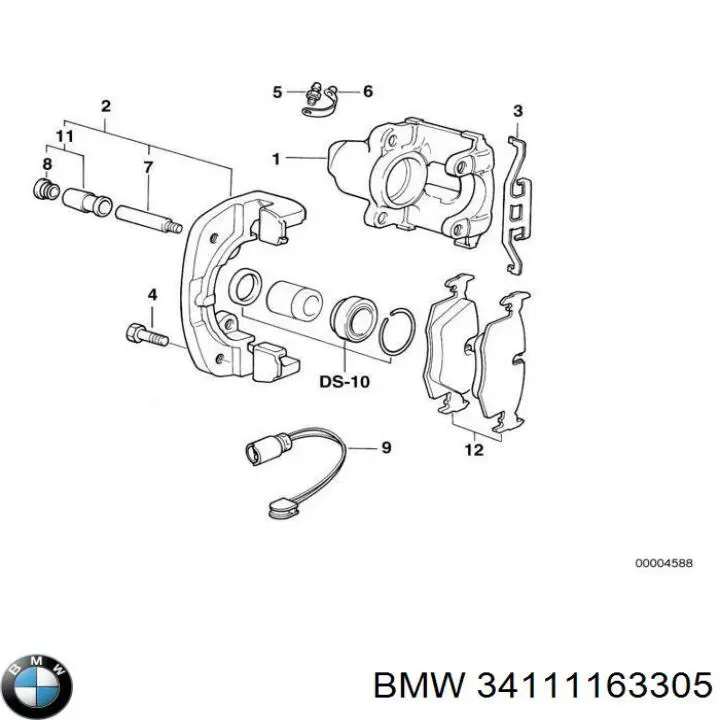  BMW 34111163305 ціна, від 490.43 USD