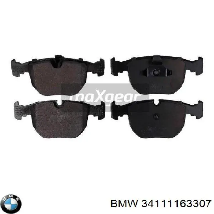 Гальмівні колодки BMW 34111163307 ціна, від 26.20 USD
