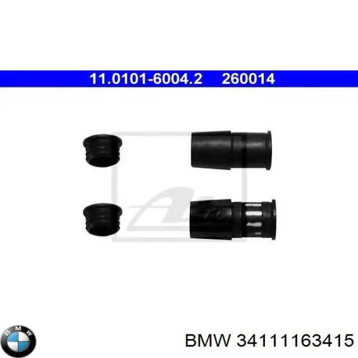Ремкомплект супорту гальмівного переднього BMW 34111163415 ціна, від 18.74 USD