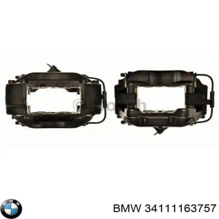 Купити 34111163757 BMW Супорт гальмівний передній лівий