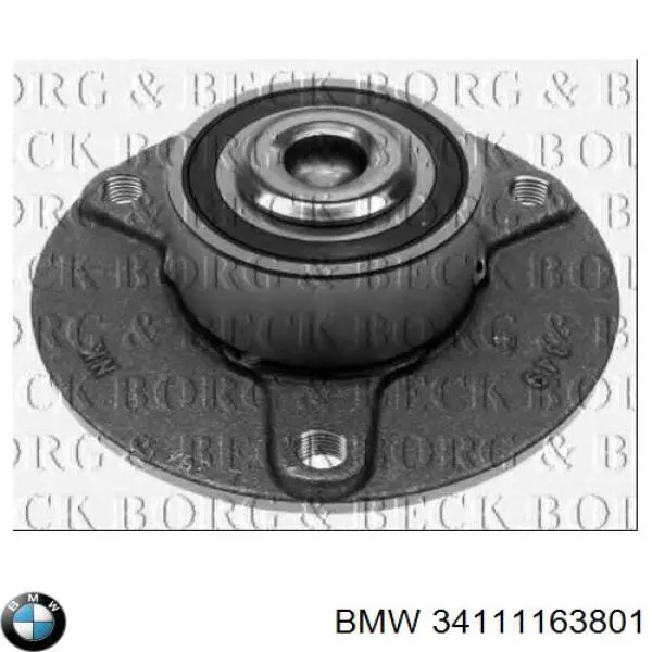 Пружинна засувка супорту 34111163801 BMW