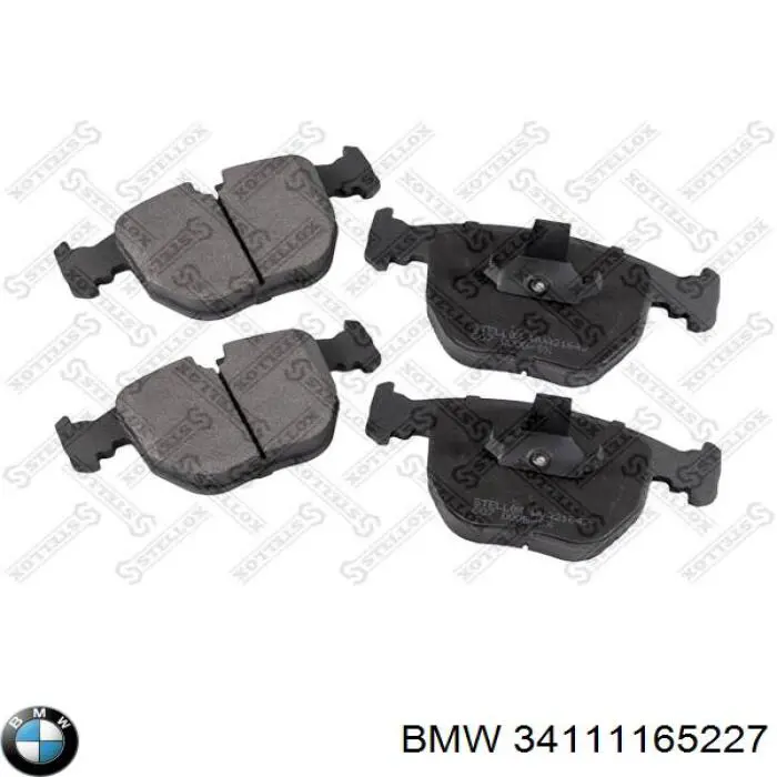 Купити 34111165227 BMW Колодки гальмівні передні, дискові