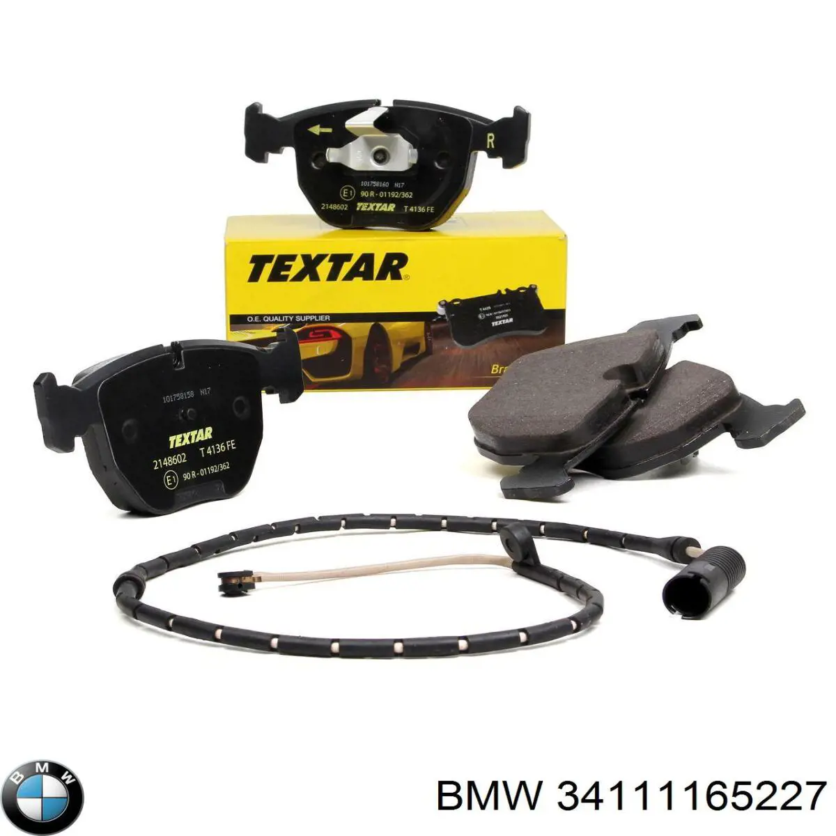 Тормозні колодки BMW 34111165227