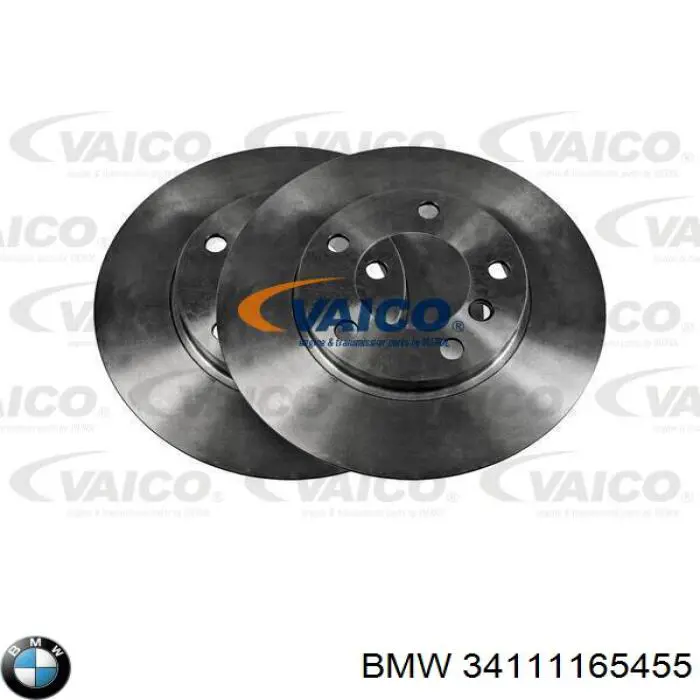 Диск переднього гальма BMW 34111165455 ціна, від 36.61 USD