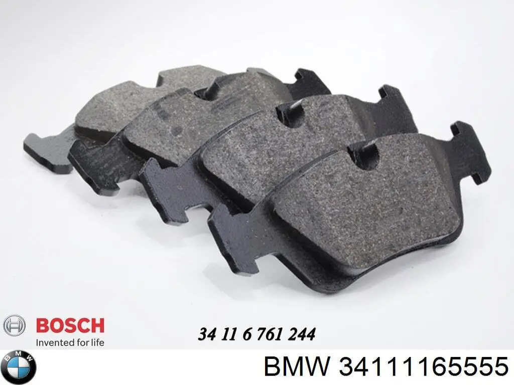Купити 34111165555 BMW Колодки гальмівні передні, дискові