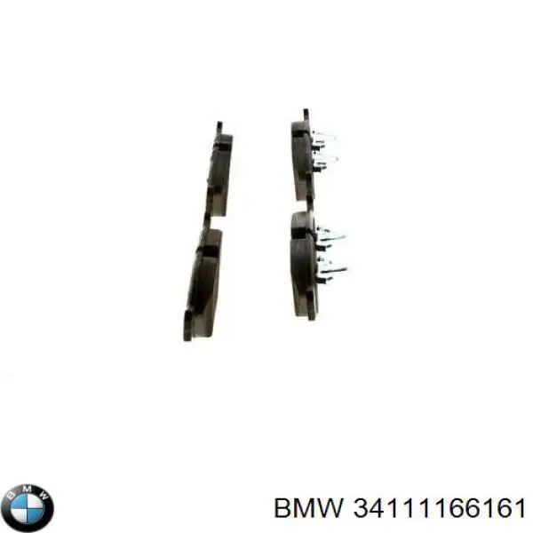 Тормозні колодки BMW 34111166161