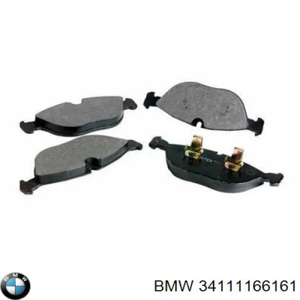 Гальмівні колодки BMW 34111166161 ціна, від 58.04 USD